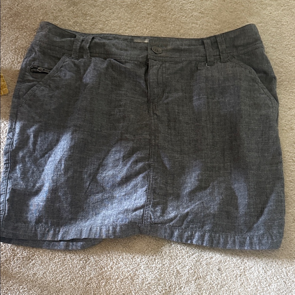 Converse Gray Midi Skirt